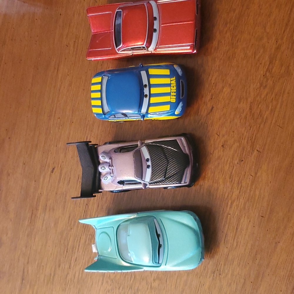 Disney movie Cars set of 4